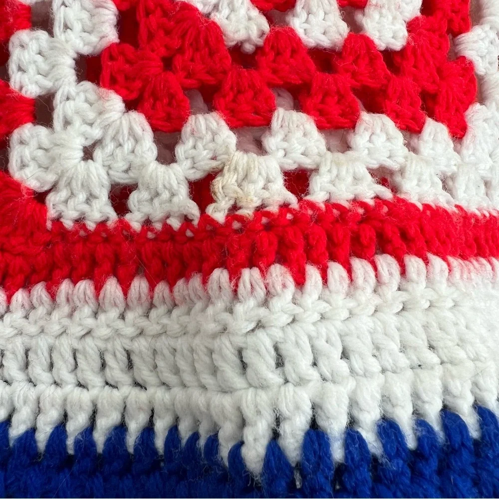 Granny Square Vintage Vest Top - Picture 6 of 6